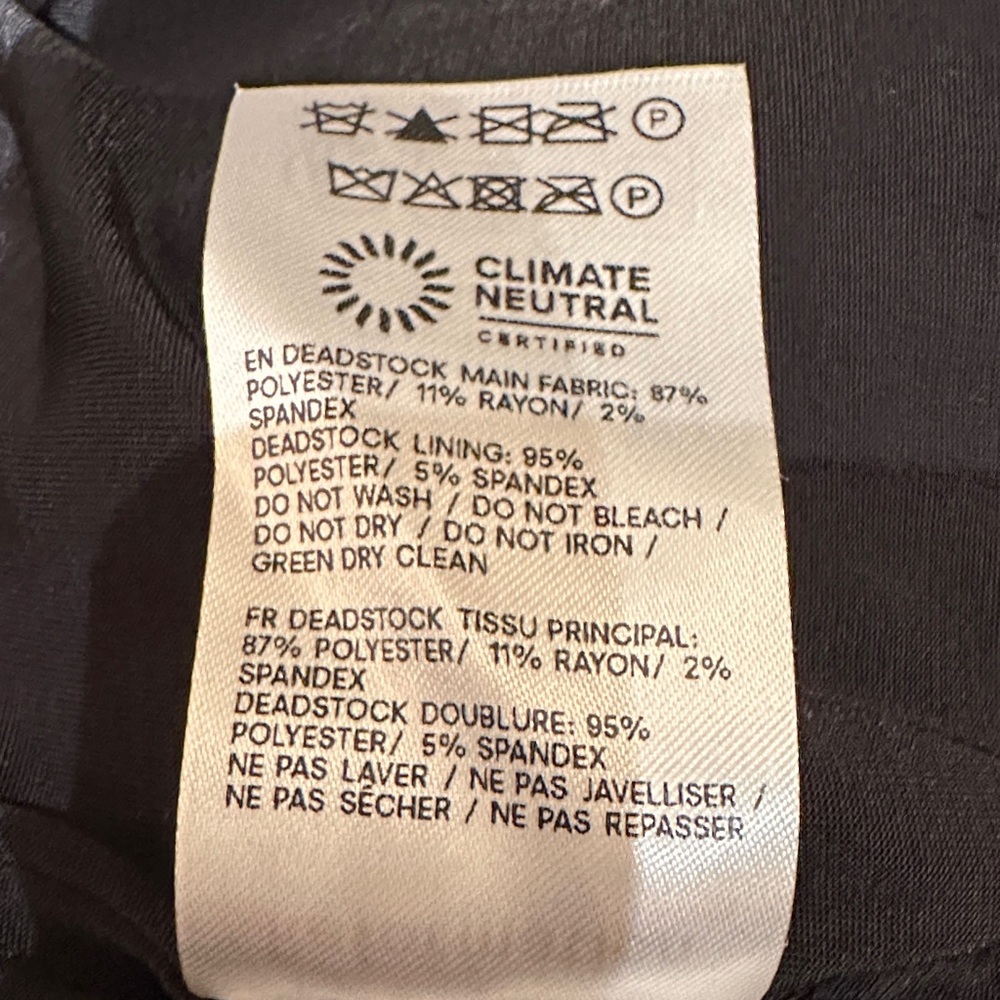 Reformation Black Strapless Top - Picture 5 of 8